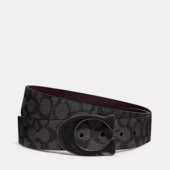 Coach Men's Reversible Belt - can cut to size - Picture 1 of 4